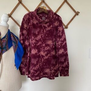 Tye Dye Fleece Pullover